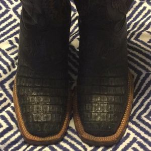 Lucchese boots gator